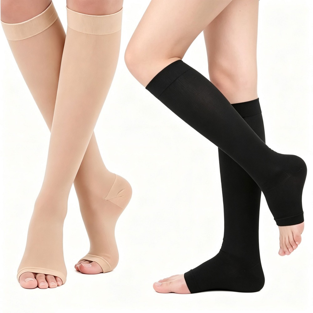 Compression Sock Medical - Meias de compressão sem dedos, com