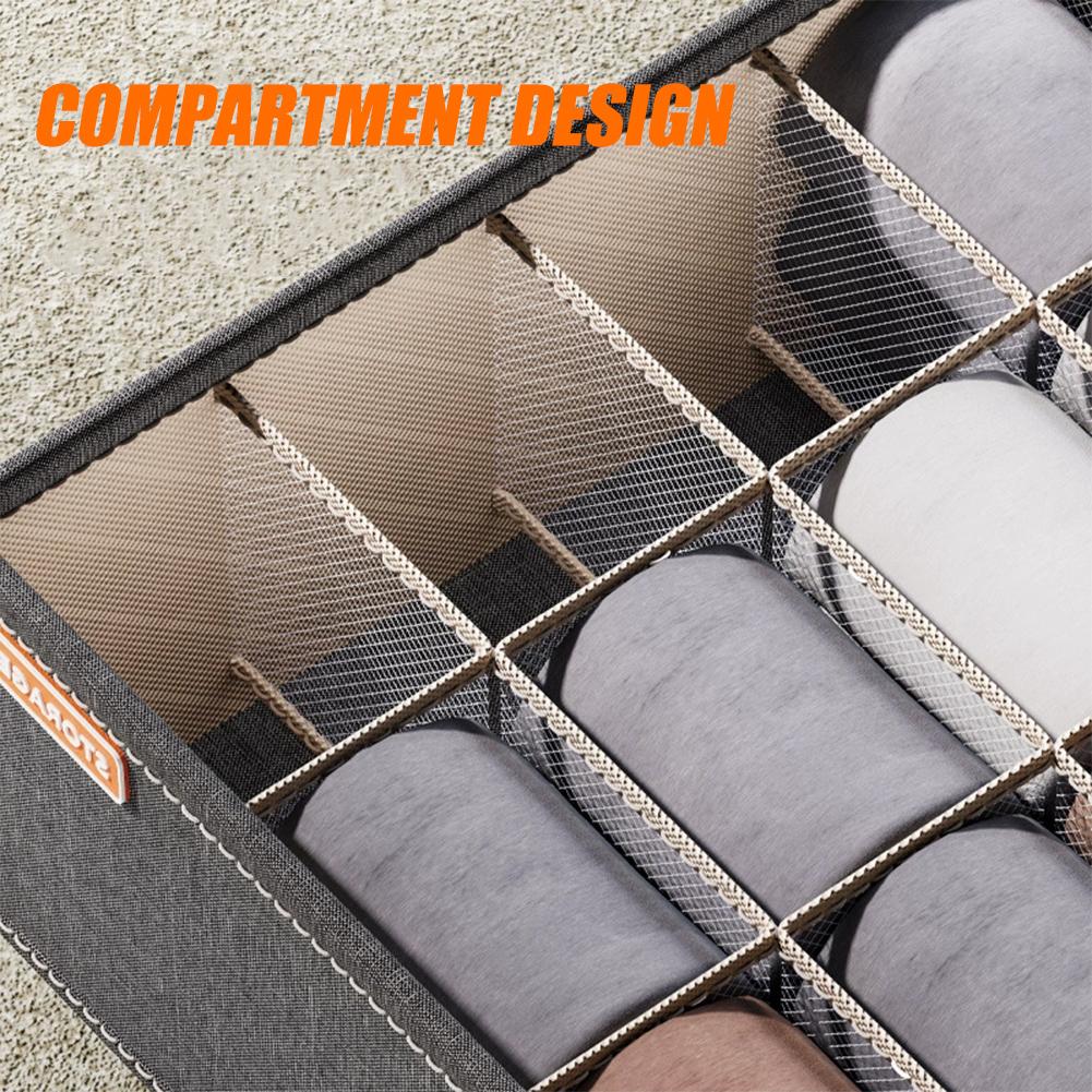 Organizador de Meias com 20 Co - Sock Organizer Tray avaliação e preço