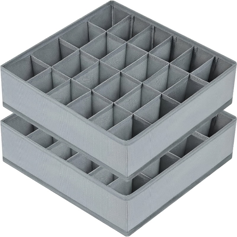 2 Peças Organizadores de Tecid - Sock Organizer Tray avaliação e preço