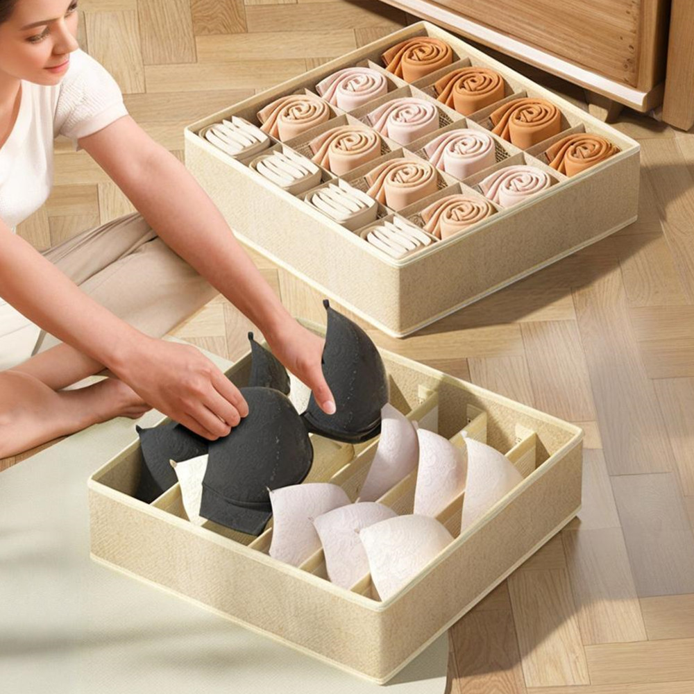 Caixa de armazenamento de roup - Sock Organizer Tray avaliação e preço