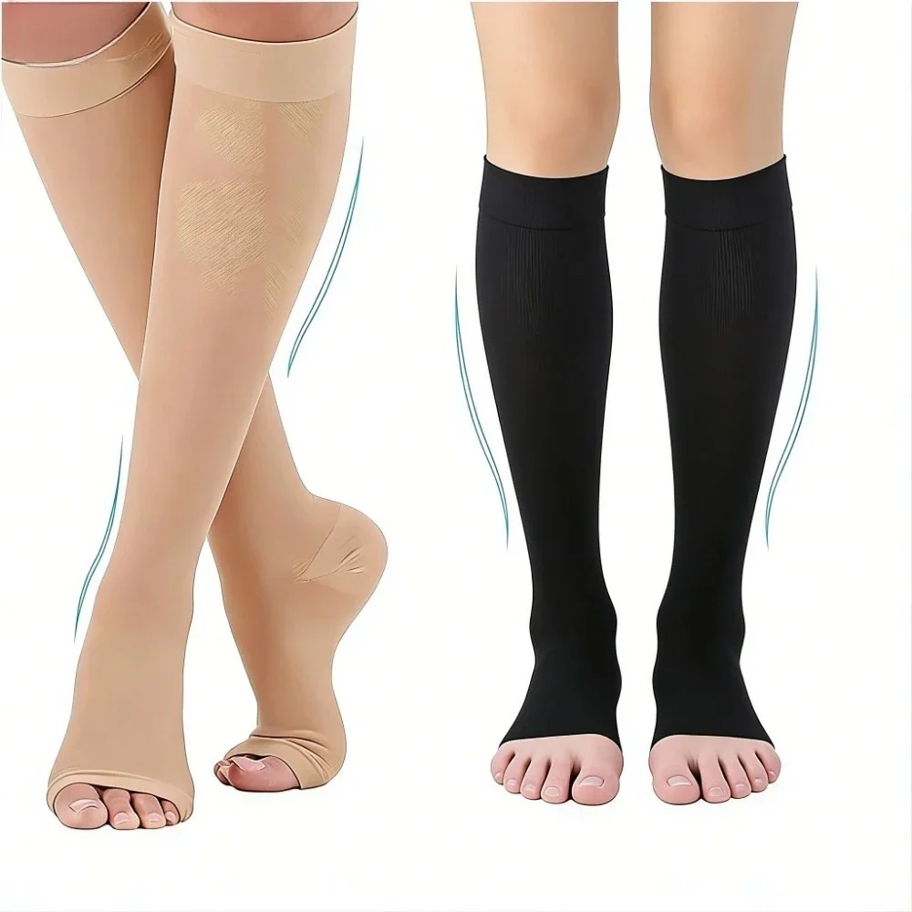 Meias de compressão sem dedos, - Compression Sock Medical avaliação e preço