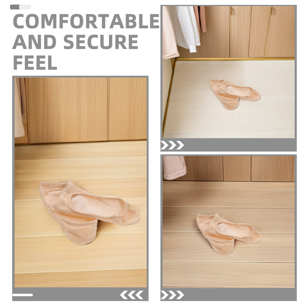 5 pares de meias invisíveis pa - Toe Sock Split avaliação e preço