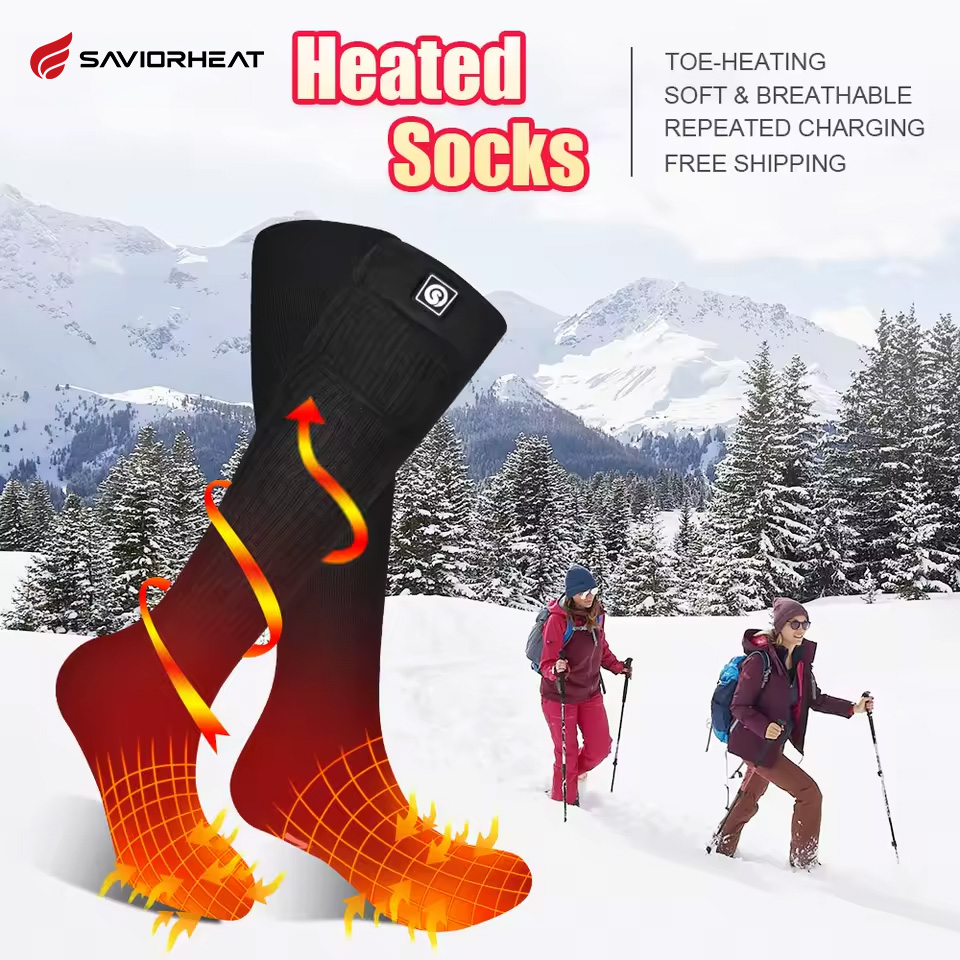 SAVIOR Meias Térmicas Aquecida - Thermal Sock Winter avaliação e preço