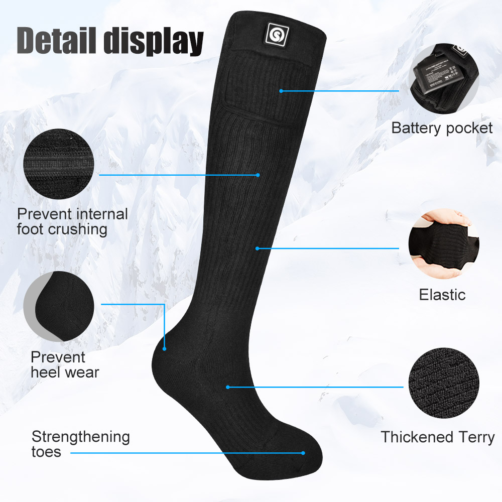 SAVIOR Meias Térmicas Aquecida - Thermal Sock Winter avaliação e preço