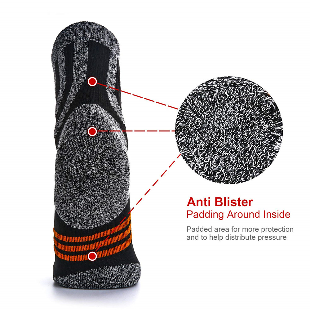 5 pares meias homens anti bolh - Wool Hiking Sock avaliação e preço